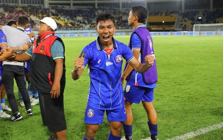 Pemain Arema Fc Arkhan Fikri Optimis Final Piala Presiden 2024